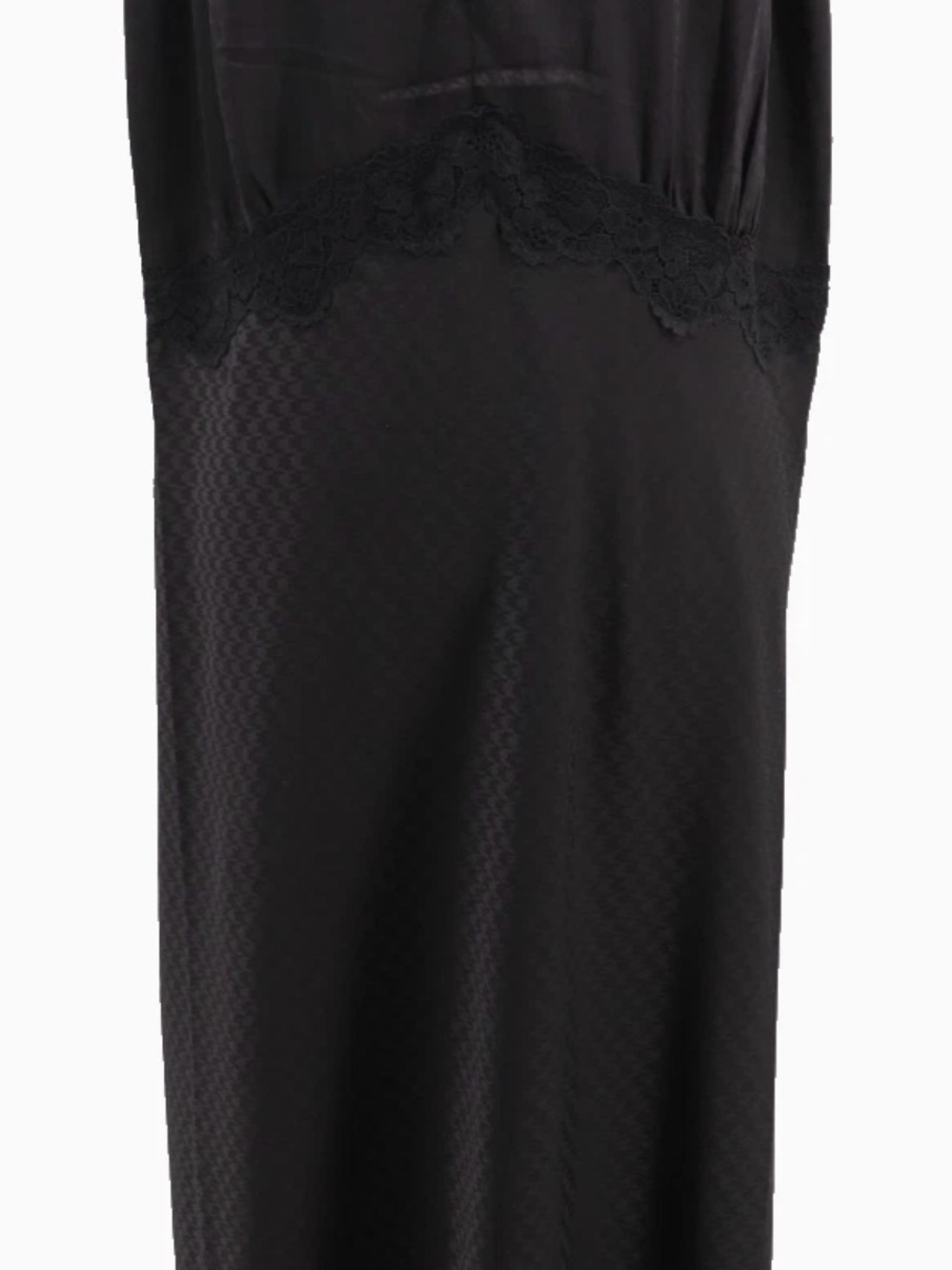 Torrid Black Jacquard Lace Trim Cami Maxi Dress NWT Plus Size 1X 14-16